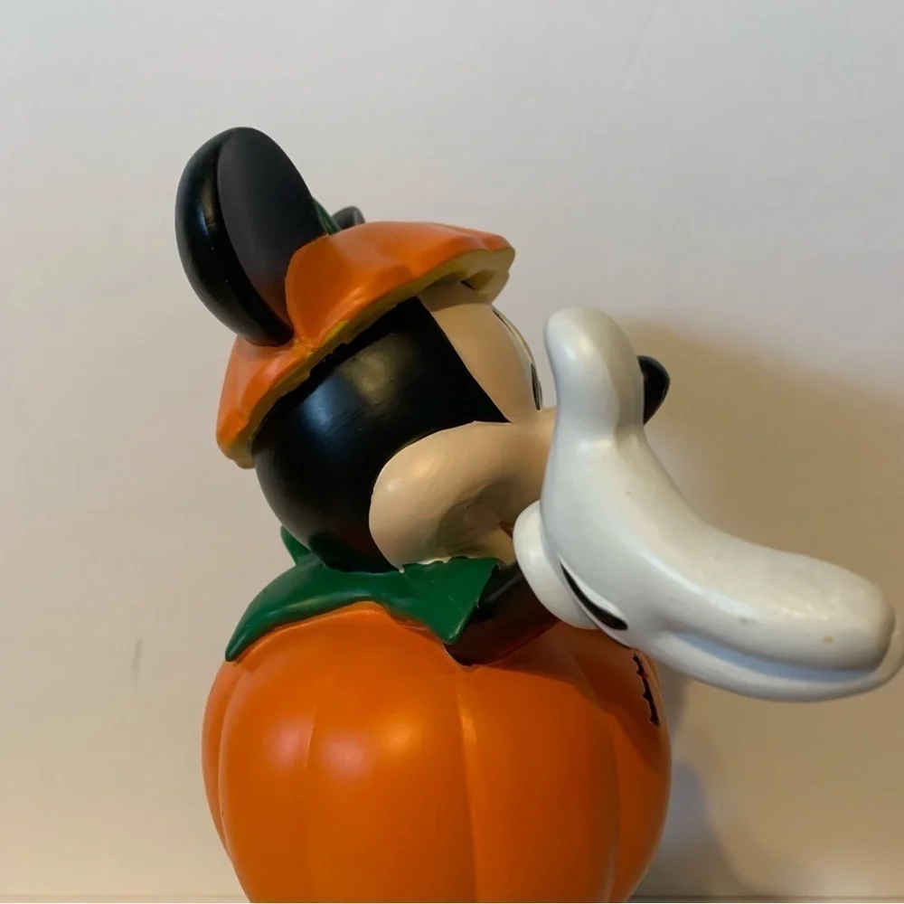 NWT. DISNEY Mickey Mouse Pumpkin Figure
